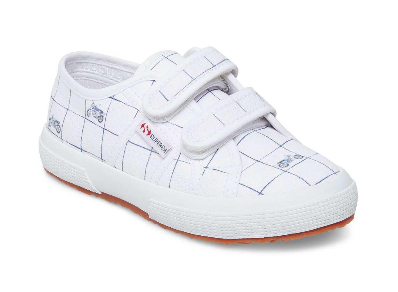 Zapatillas Superga Niños Blancas/Azules - 2750 Cotjstrap Fantasy - 913468EHV